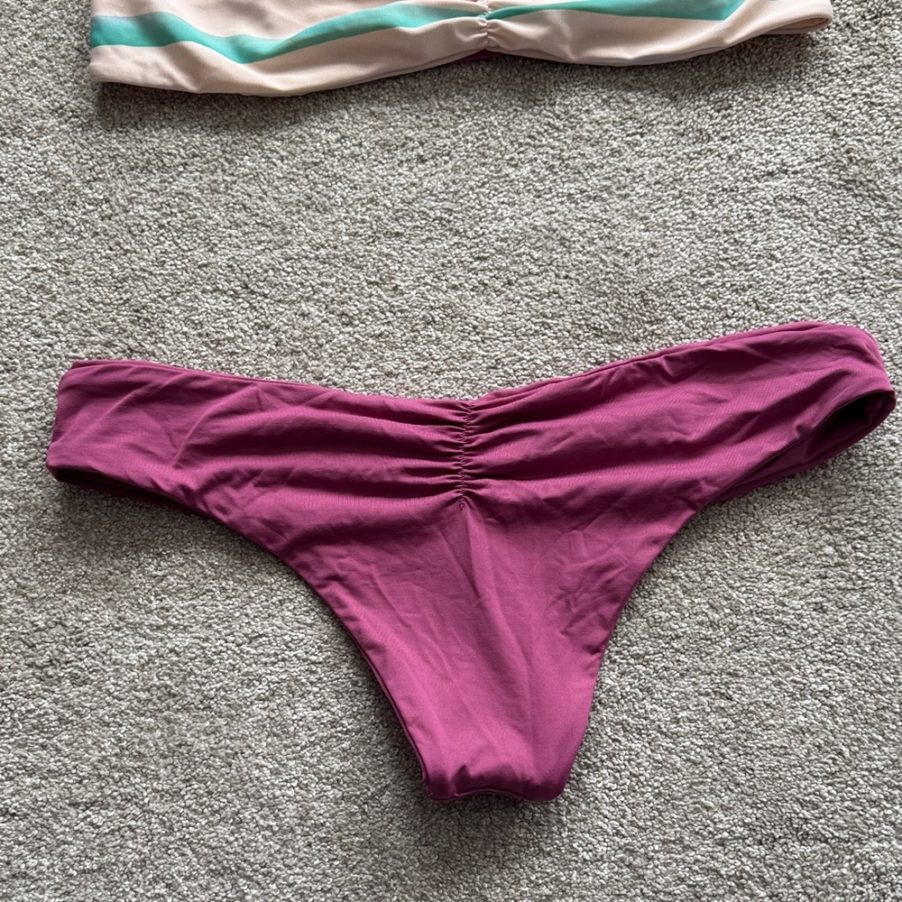 L*Space Multicolor Striped Bikini - Picture 4 of 6